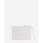 Lanvin White Leather Men Pouch Wallet LA-14934