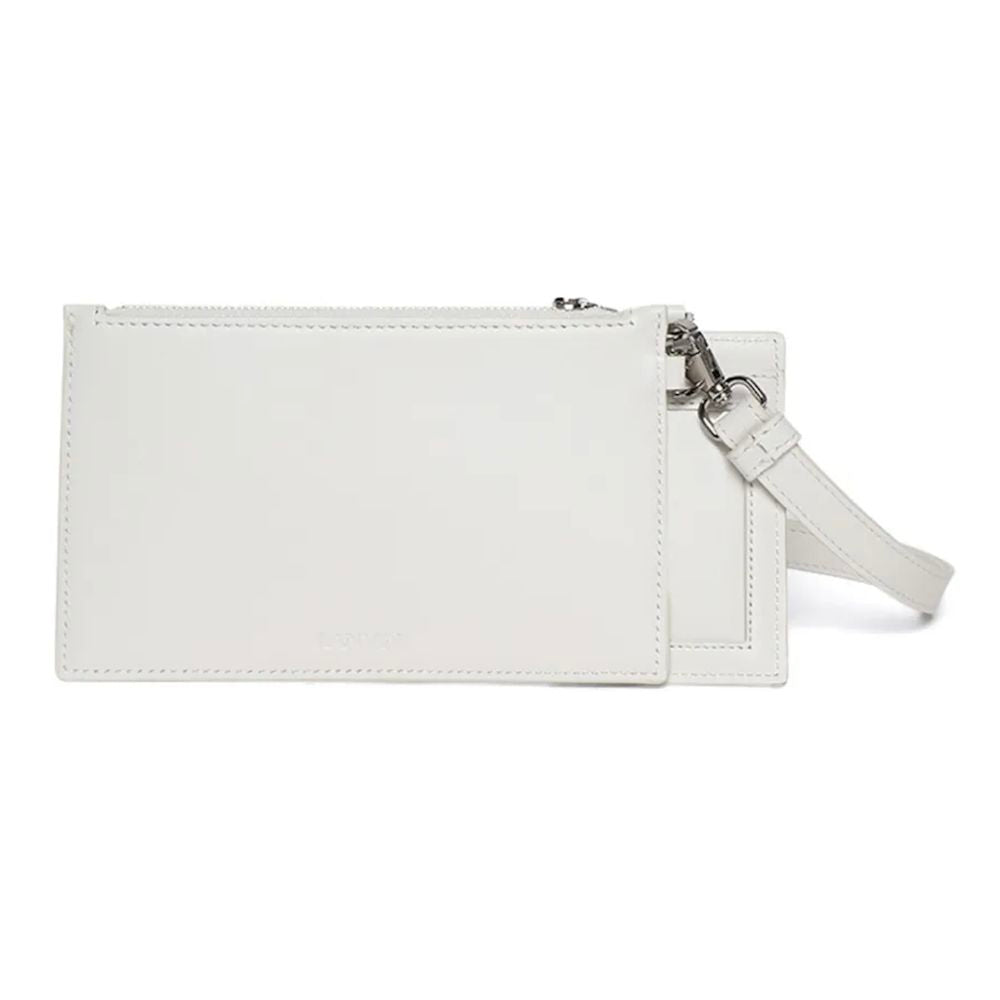 Lanvin White Leather Men Wallet LA-14929