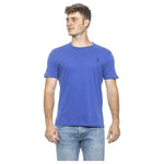 Billionaire Italian Couture Light Blue Cotton T-Shirt BI-1336-S