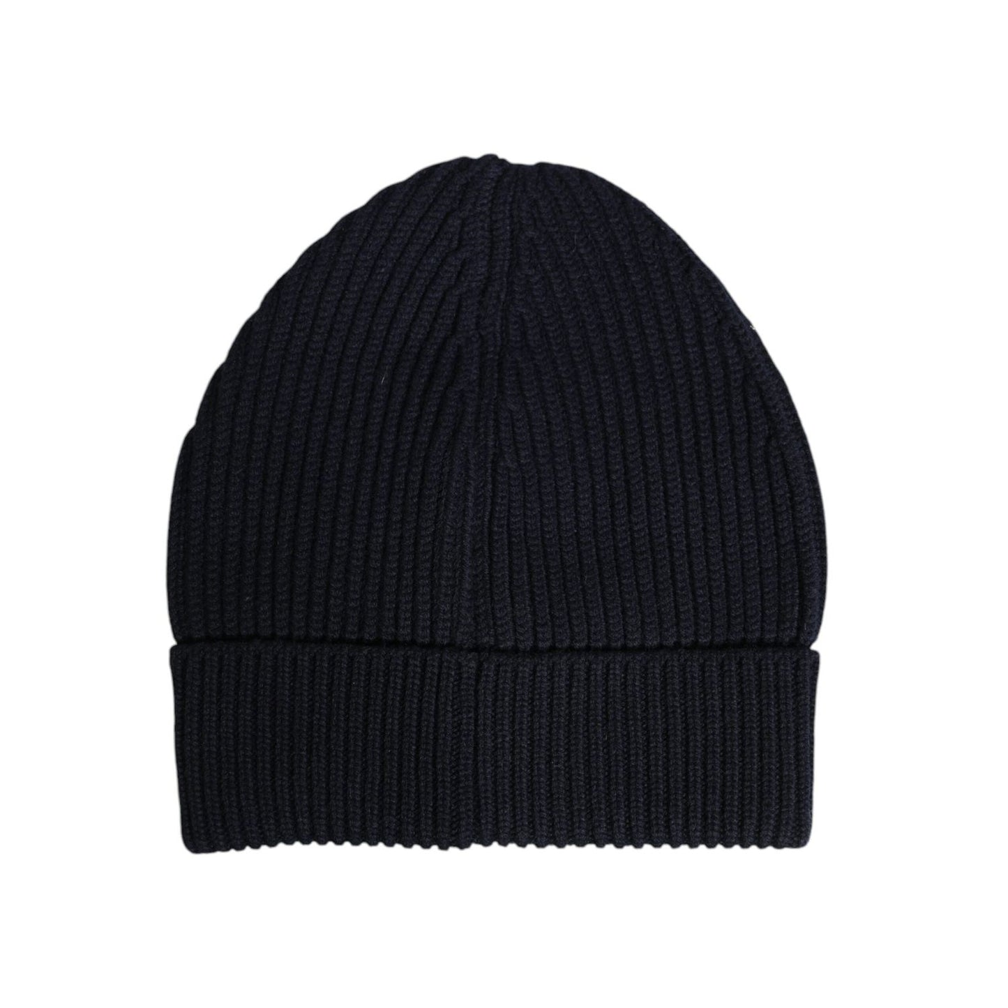 Dolce & Gabbana Black Cashmere Knitted Winter Beanie Hat HAT9735