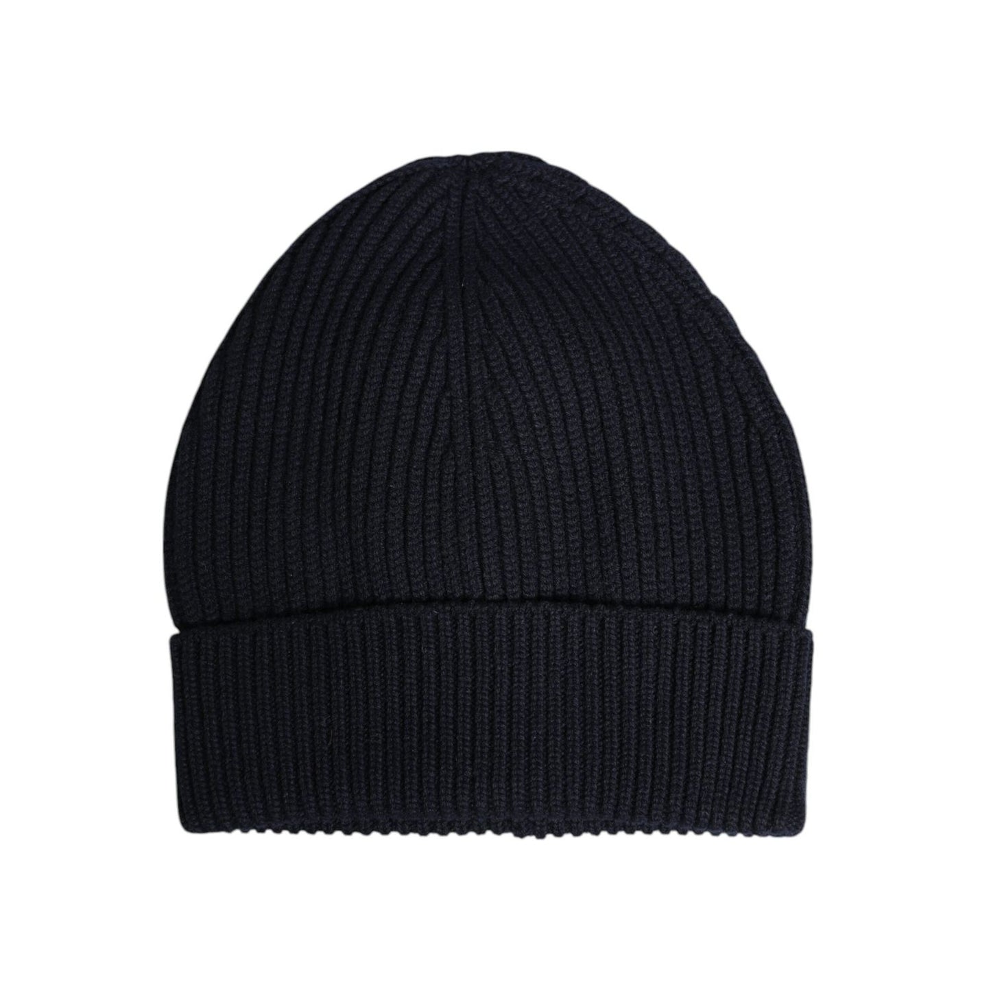 Dolce & Gabbana Black Cashmere Knitted Winter Beanie Hat HAT9735