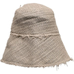 Dolce & Gabbana Beige Linen Wide Brim Bucket Hat HAT9759-58