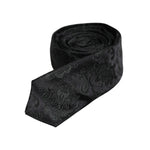 Dolce & Gabbana Dark Green Floral Silk Adjustable Necktie Tie KRA3436