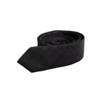 Dolce & Gabbana Black Circles Silk Adjustable Necktie Tie KRA3454