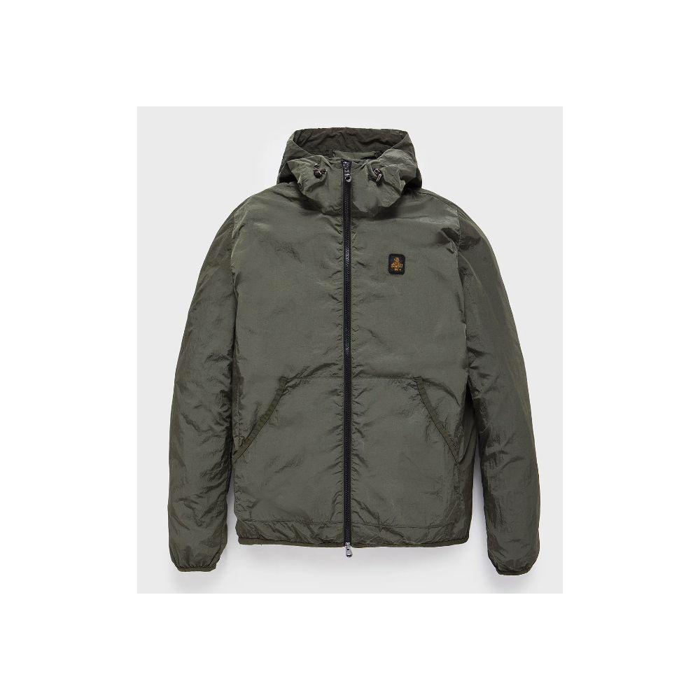 Refrigiwear Green Polyamide Men Jacket RE-14964-3XL