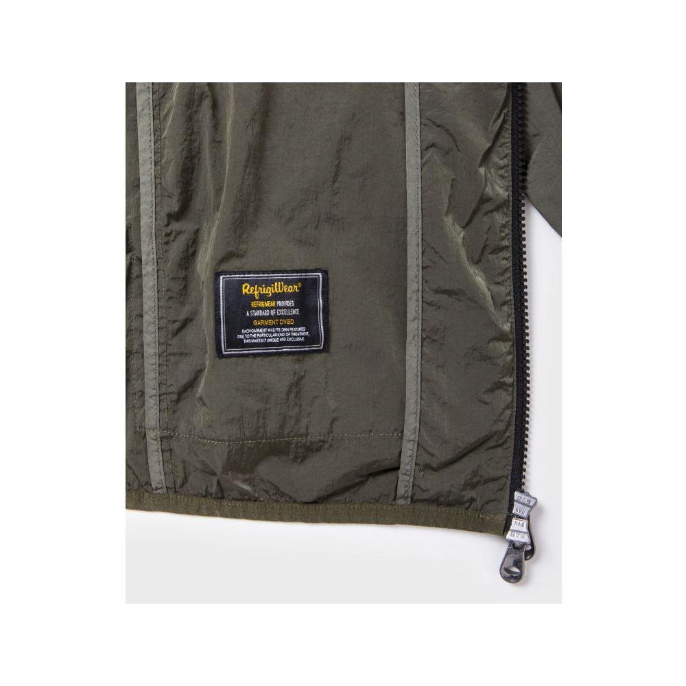 Refrigiwear Green Polyamide Men Jacket RE-14964-3XL