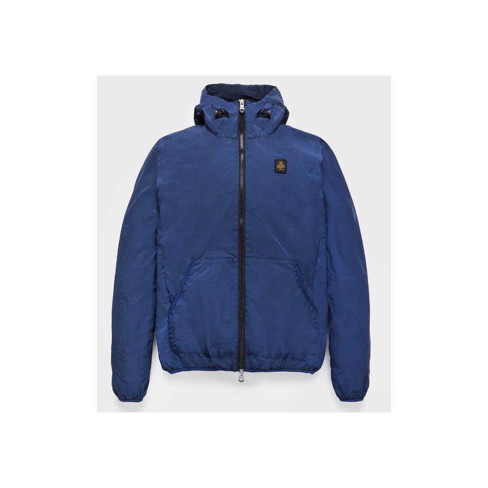 Refrigiwear Blue Polyamide Men's Summer Jacket RE-14966-3XL