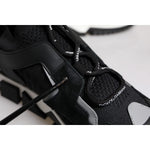 Dolce & Gabbana Black Mesh Sorrento Trekking Sneakers Shoes MV7153-41