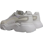 Dolce & Gabbana White Daymaster Low Top Sneakers Shoes MV7158-40