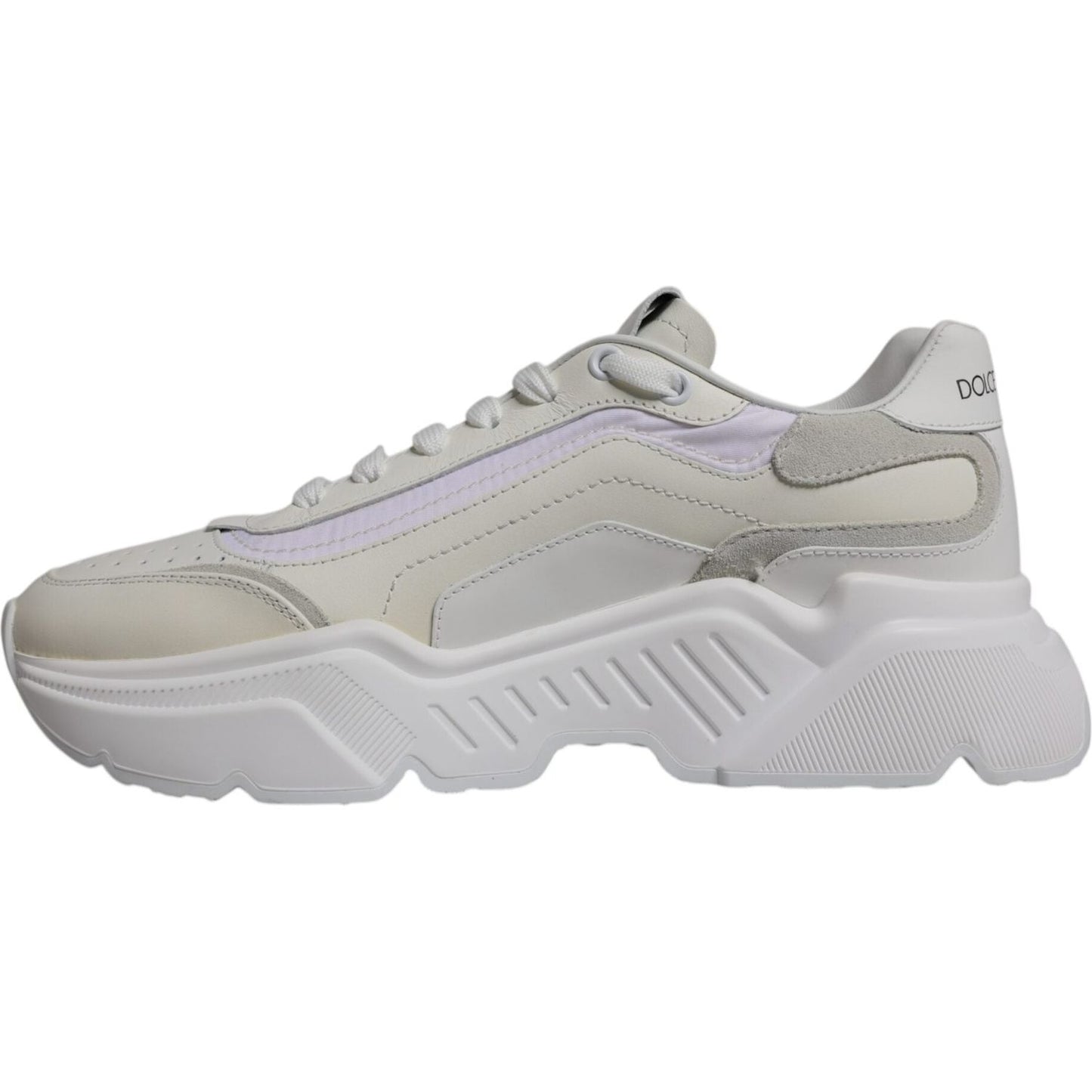 Dolce & Gabbana White Daymaster Low Top Sneakers Shoes MV7158-40