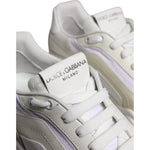 Dolce & Gabbana White Daymaster Low Top Sneakers Shoes MV7158-40