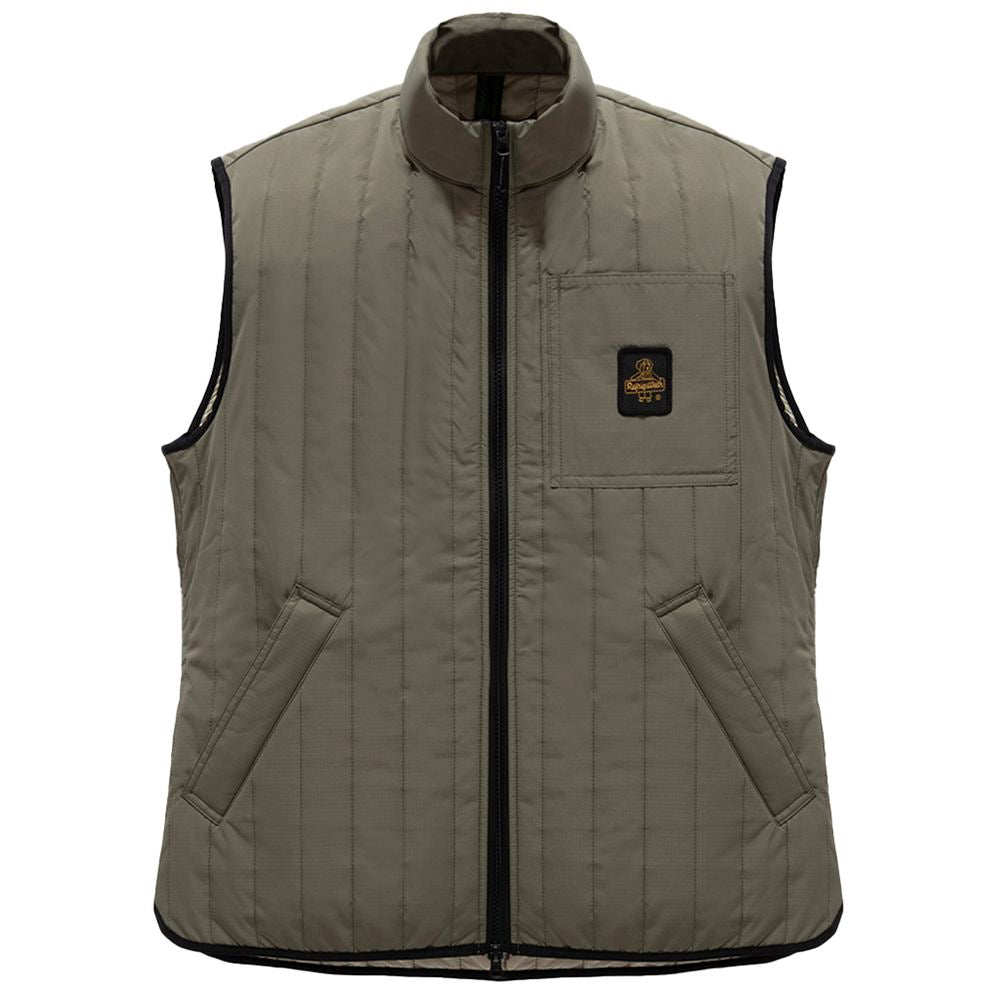 Refrigiwear Gray Polyester Men Vest RE-15001-S
