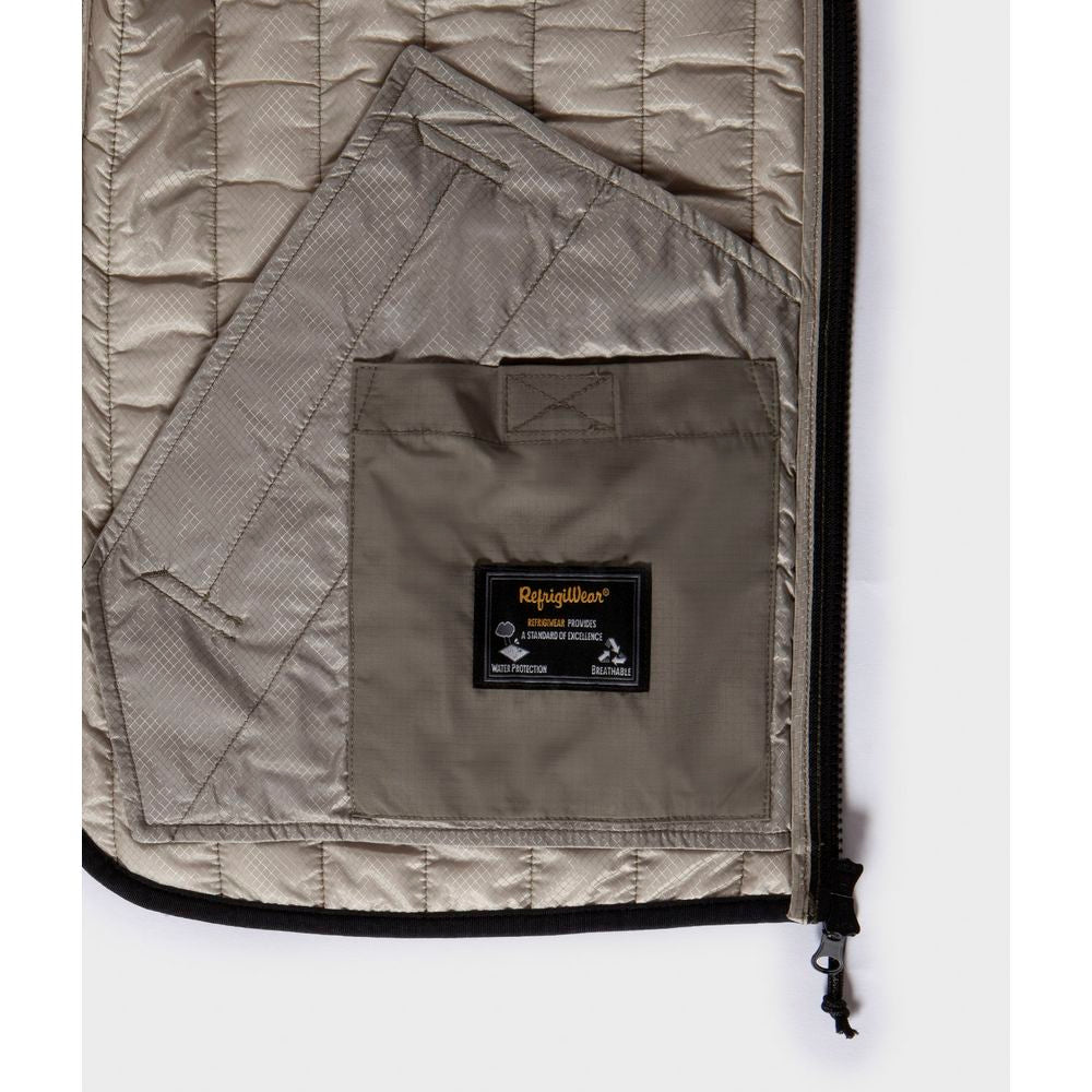 Refrigiwear Gray Polyester Men Vest RE-15001-S