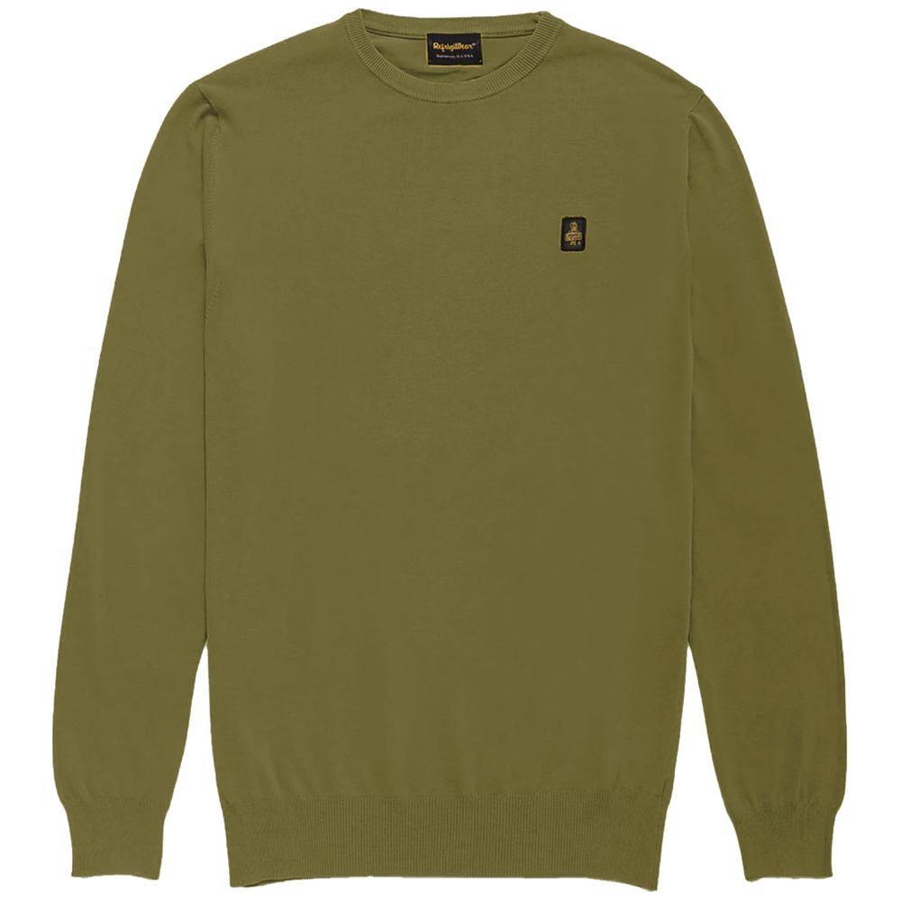 Refrigiwear Green Cotton Sweater RE-15004-L