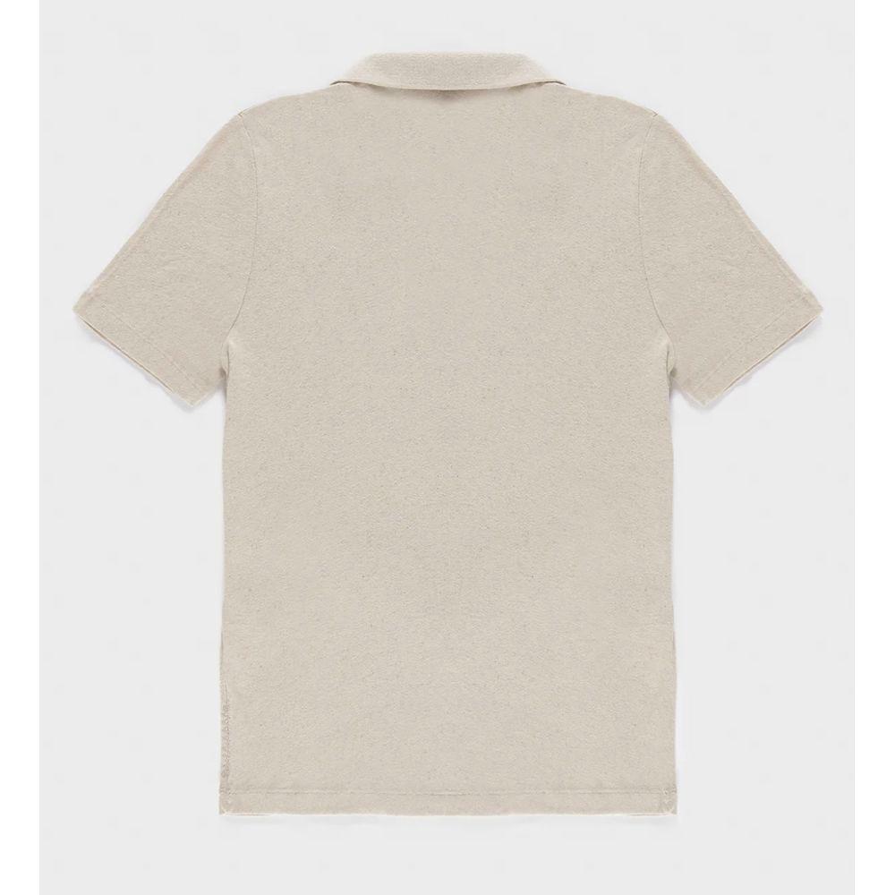 Refrigiwear White Cotton Polo Shirt RE-15008-L