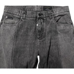Dolce & Gabbana Two Tone Gray Cotton Denim Jeans PAN75261-50