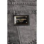 Dolce & Gabbana Two Tone Gray Cotton Denim Jeans PAN75261-50