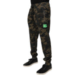 Dolce & Gabbana Multicolor Camouflage Jogger Sweatpants Pants PAN76123-50