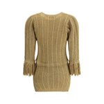 Valentino Lurex knit short Dress VA-6B0KC65A99NG70-M