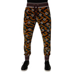 Dolce & Gabbana Multicolor Logo Monogram Jogger Sweatpants Pants PAN75045-44