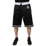 Dolce & Gabbana Black White Men Bermuda Sweatshorts Shorts PAN75728-48