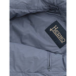 Herno Blue Polyester Jackets & Coat HE-758567320013915-IT48 | M