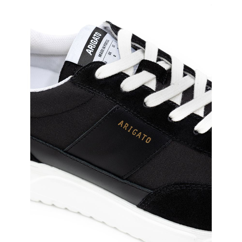 Axel Arigato Black And White Fabric And Leather Sneaker AX-788967620009954-EU46/US12