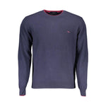 Harmont & Blaine Blue Wool Men Sweater HA-1799-XXL