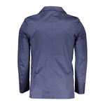 Gant Blue Cotton Men Jacket GA-2579-IT50 | L