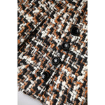 Dolce & Gabbana Multicolor High Waist Tartan Tweed Mini Skirt SKI2083-36