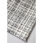 Dolce & Gabbana White Black High Waist Tartan Tweed Mini Skirt SKI2090-42
