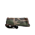 Dolce & Gabbana Multicolor Camouflage Patchwork Logo Waist Fanny Pack Bag BAG4310