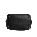 Dolce & Gabbana Black Calfskin Leather Hand Shoulder Duffle Bag BAG4347