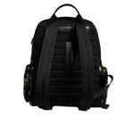 Dolce & Gabbana Multicolor Leopard Print DG Logo Plaque Men Backpack Bag BAG4349