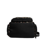 Dolce & Gabbana Multicolor Leopard Print DG Logo Plaque Men Backpack Bag BAG4349