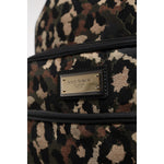 Dolce & Gabbana Multicolor Leopard Print DG Logo Plaque Men Backpack Bag BAG4349