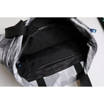 Dolce & Gabbana Gray Camo Cotton Multiple Compartments Tote Bag