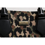 Dolce & Gabbana Multicolor Leopard Shopping Tote Shoulder Bag BAG4370