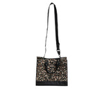 Dolce & Gabbana Multicolor Leopard Shopping Tote Shoulder Bag BAG4370