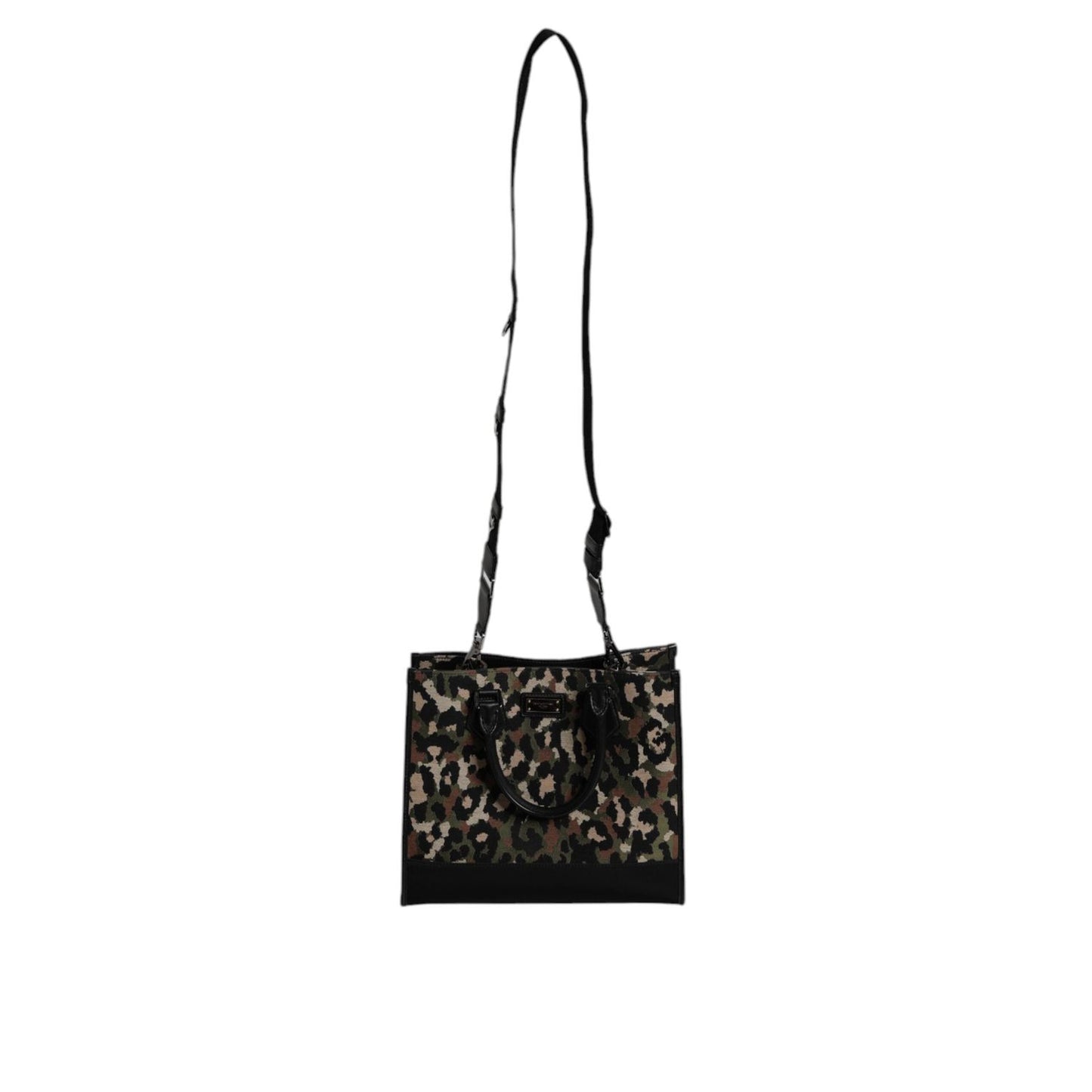 Dolce & Gabbana Multicolor Leopard Shopping Tote Shoulder Bag BAG4372