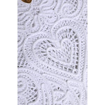 Dolce & Gabbana White Cordonetto Lace Beatrice Tote Shopping Bag BAG4397