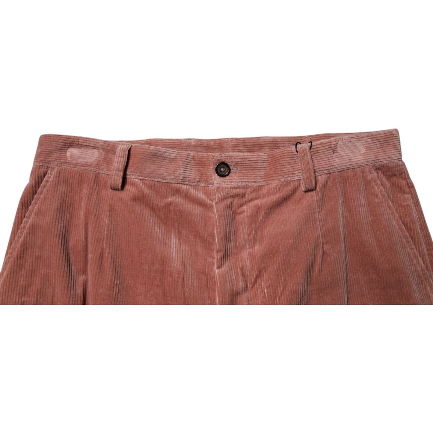 Dolce & Gabbana Brown Corduroy Cotton Cargo Men Denim Jeans PAN75165-48