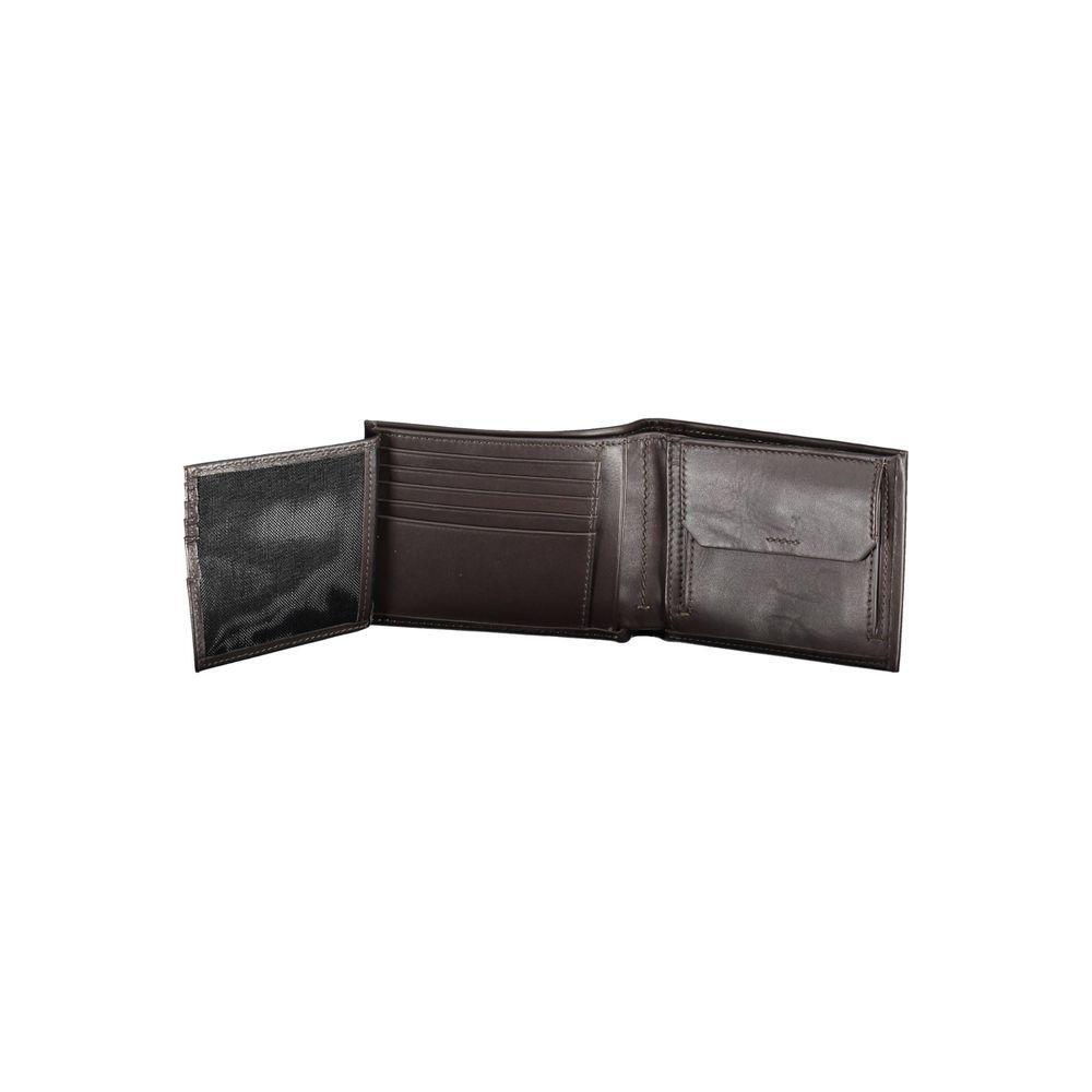 Calvin Klein Brown Leather Men Wallet CA-26332