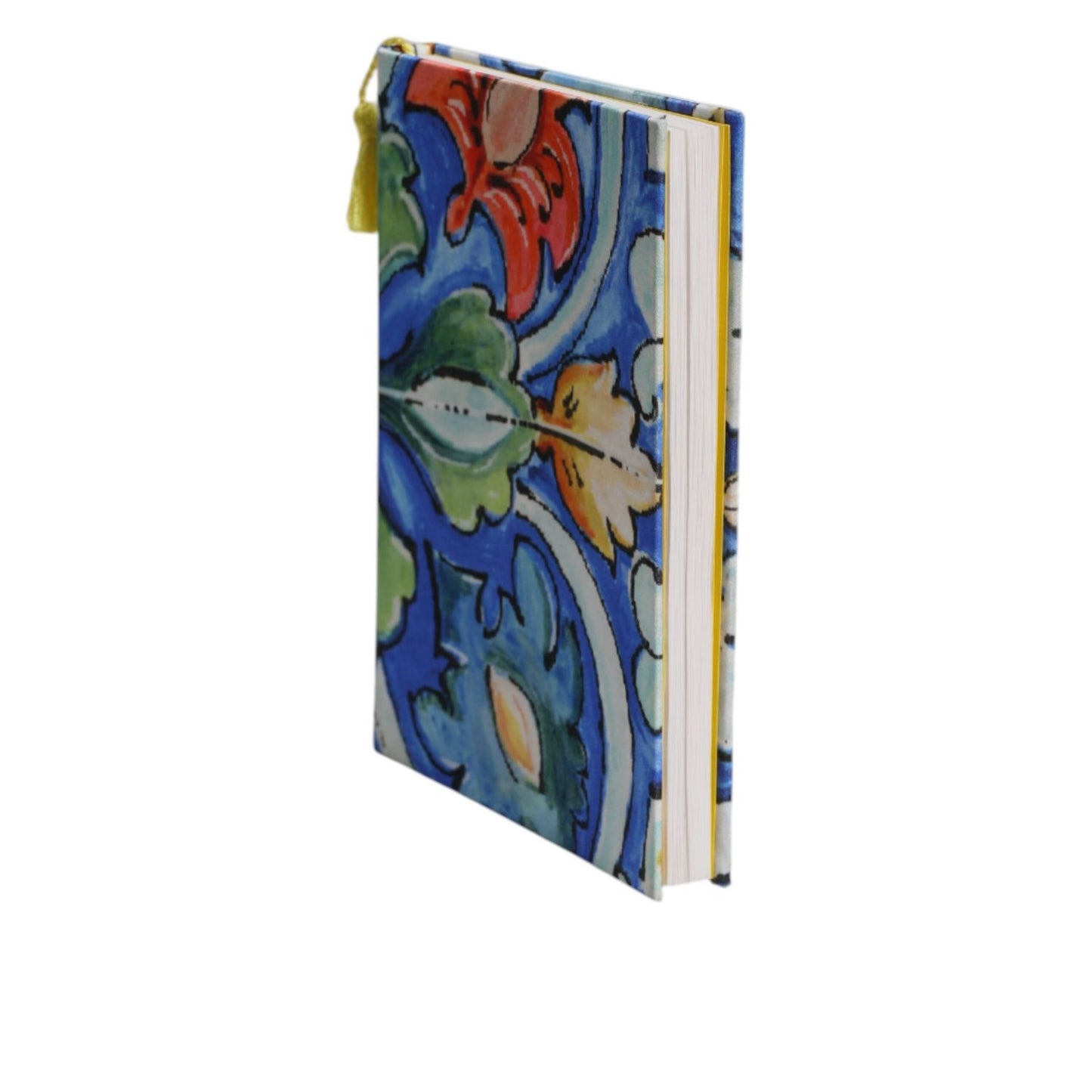 Dolce & Gabbana Multicolor Polyester Floral Siciliano Print Notebook SMY10587