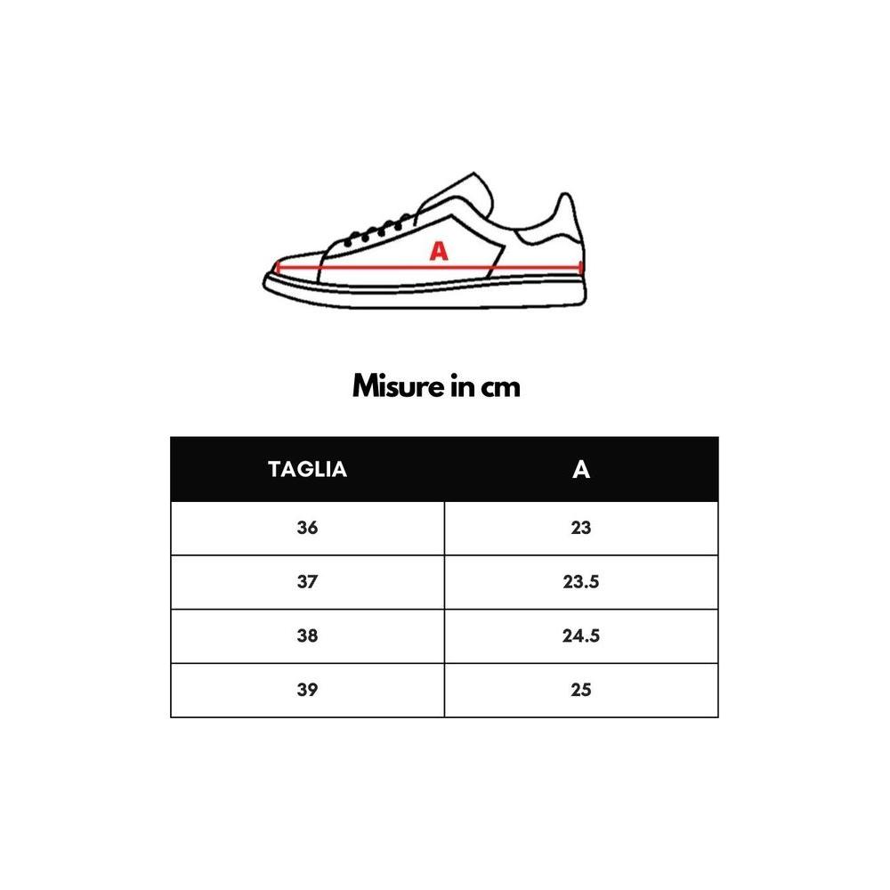 P448 White Leather Sneaker P-8007666-EU37/US7