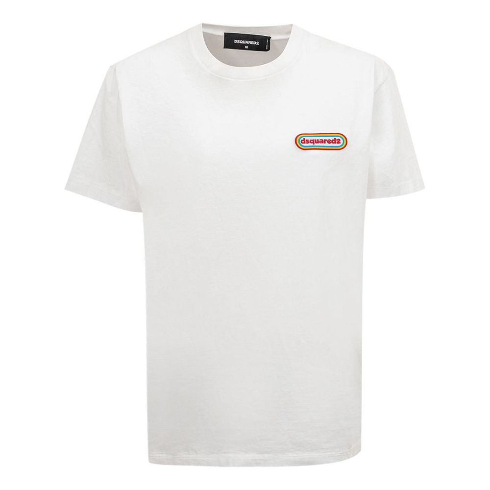 Dsquared² Chic White Cotton Staple Tee DS-4635666-M