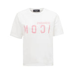 Dsquared² Elegant Cotton White Tee for Stylish Women DS-4637666-XS