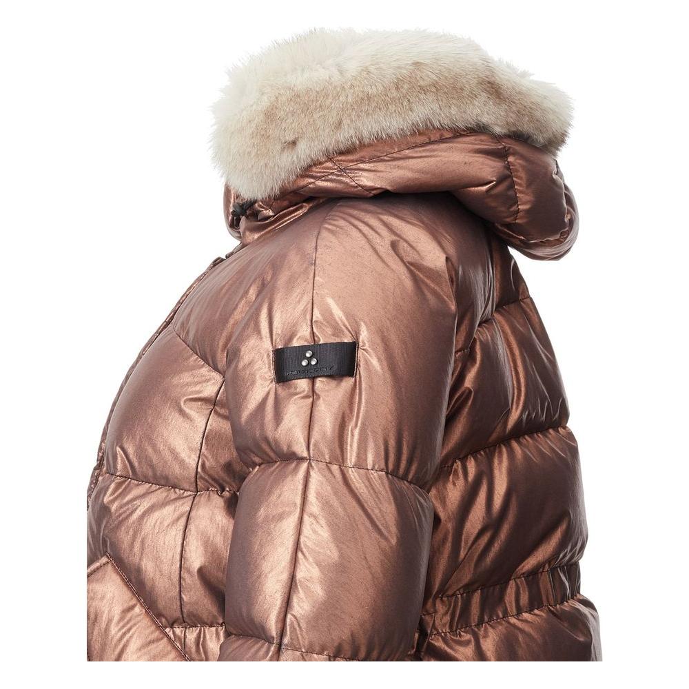 Peuterey Pink Polyester Jackets & Coat PE-1666675-IT40|S