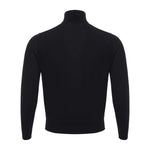 Colombo Italian Cashmere Luxury Black Sweater CO-1911676-IT60 | 4XL