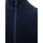 Armani Exchange Blue Cotton Sweater AR-3915673-M